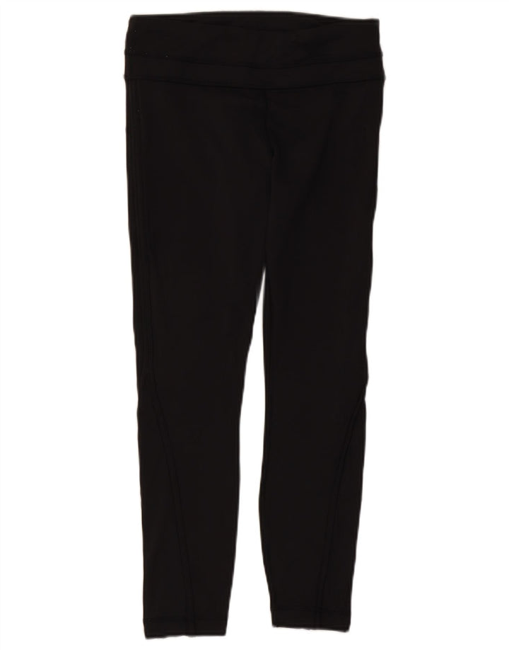 LULULEMON Leggings Femme US 6 Moyen Noir