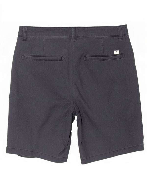 Jack & Jones Short Chino Regular Fit Femme Medium W30 Bleu Marine Coton