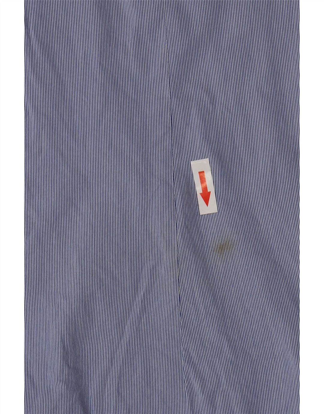 Roberto Cavalli Chemise homme Taille 39 Bleu moyen à fines rayures