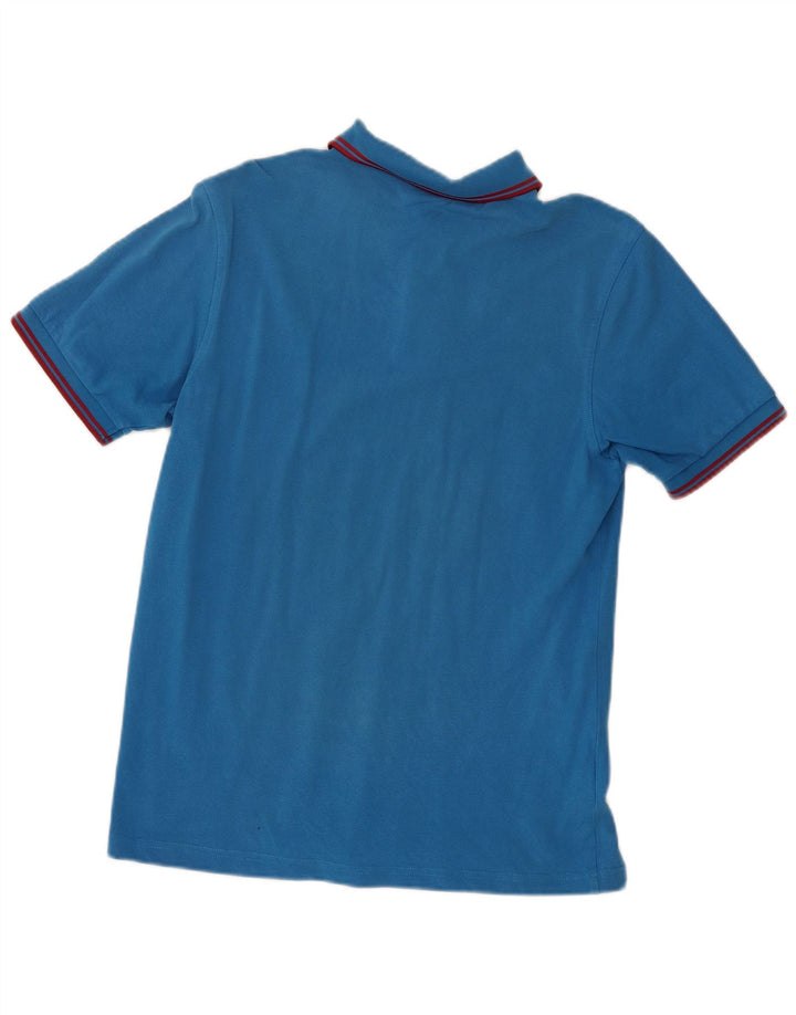 Fred Perry Polo Homme Bleu Moyen Rayé Coton