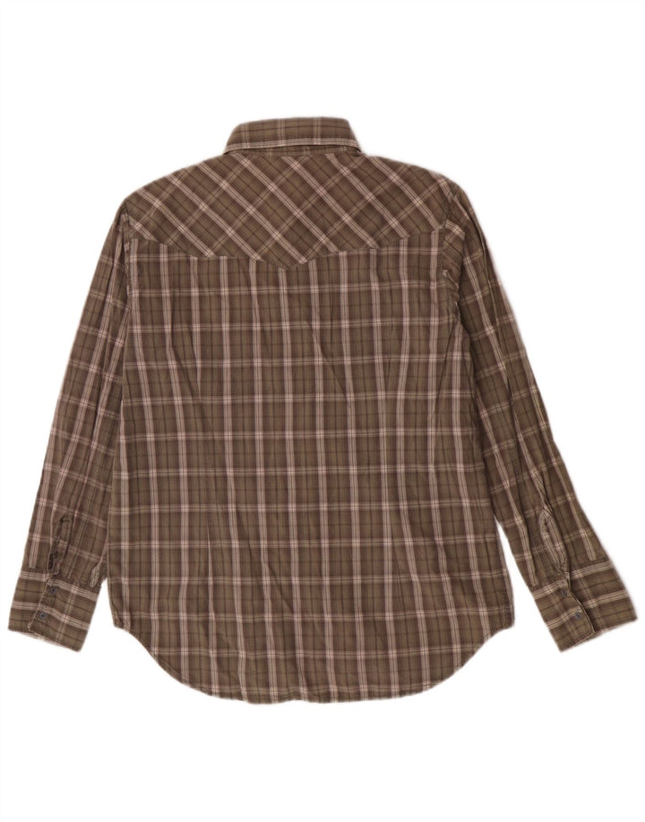 G-Star Chemise Homme Large Kaki Check Cotton