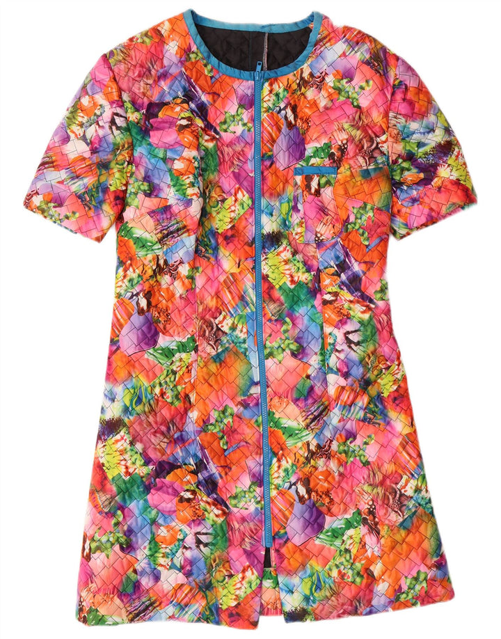 Robe Robe Femme Vintage UK 14 Moyen Multicolore Floral