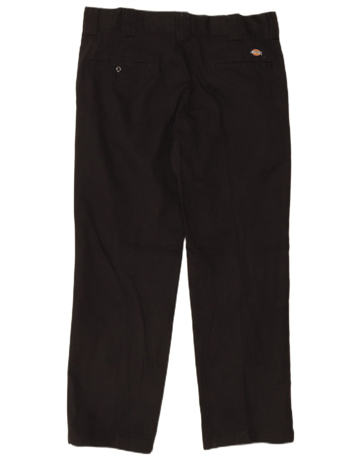 Dickies Pantalon Chino Slim Droit Homme W34 L30 Noir Polyester