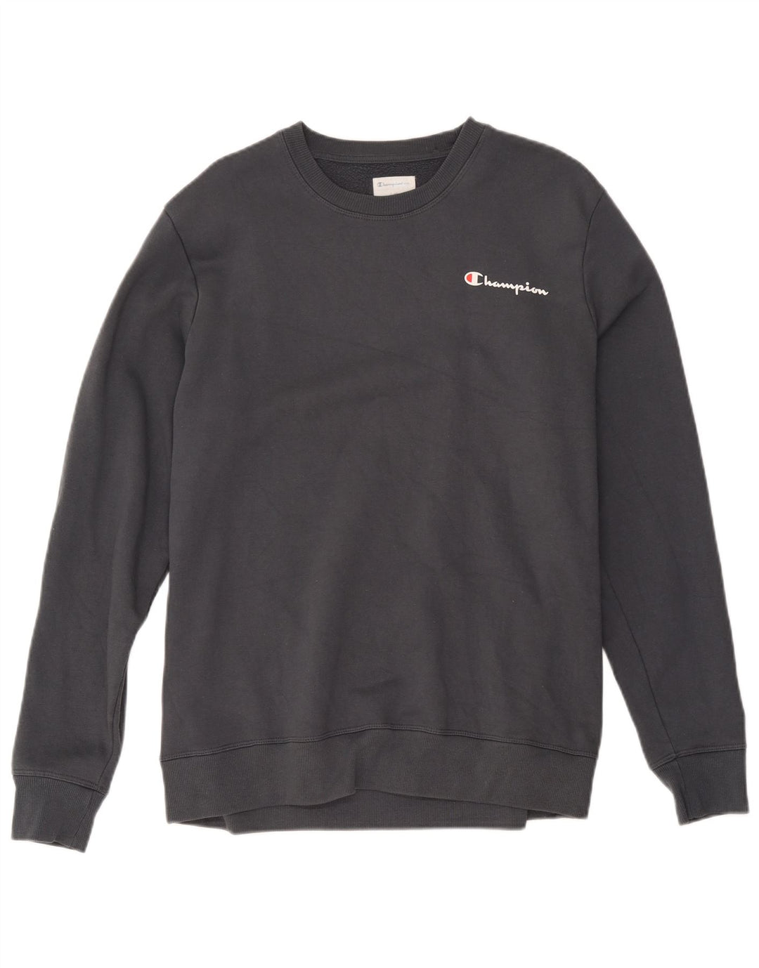 Champion Sweat-shirt pour homme en coton gris Taille L