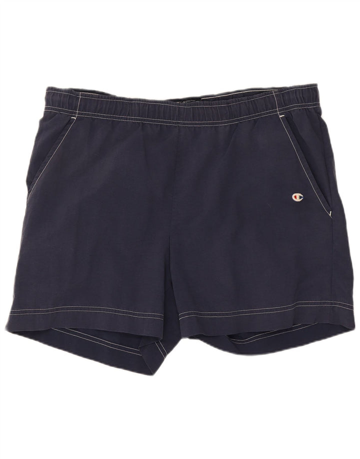 Champion Short de Sport Homme Petit Bleu Marine