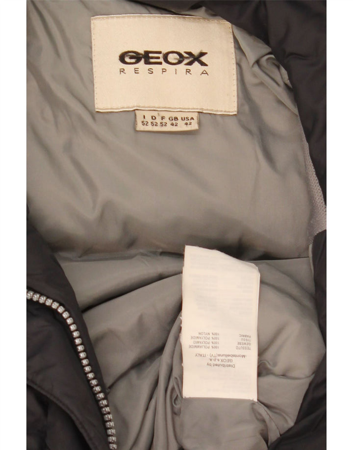 Geox Veste matelassée homme UK 42 XL Noir Polyamide
