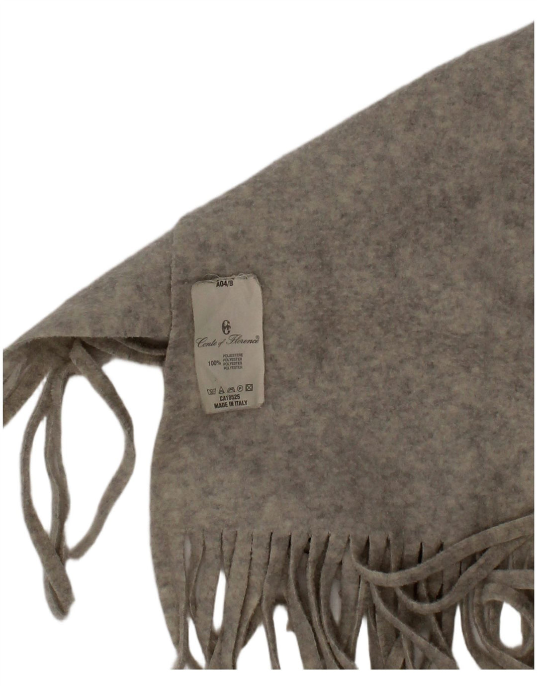 Conte of Florence Écharpe rectangulaire en polaire pour homme Taille unique Gris Polyester