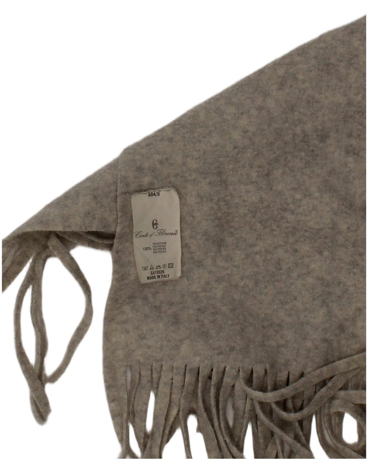 Conte of Florence Écharpe rectangulaire en polaire pour homme Taille unique Gris Polyester