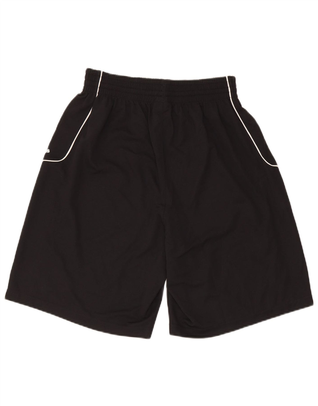 Adidas Short de sport pour femme en polyester color block noir moyen