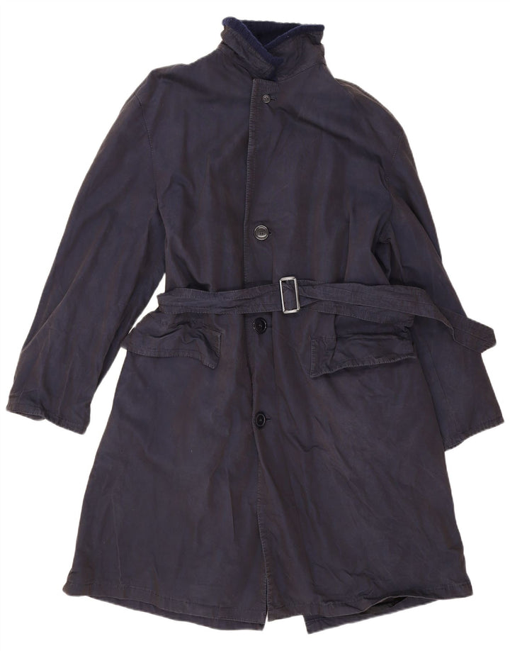 Zenith Manteau Homme UK 40 Large Bleu Marine