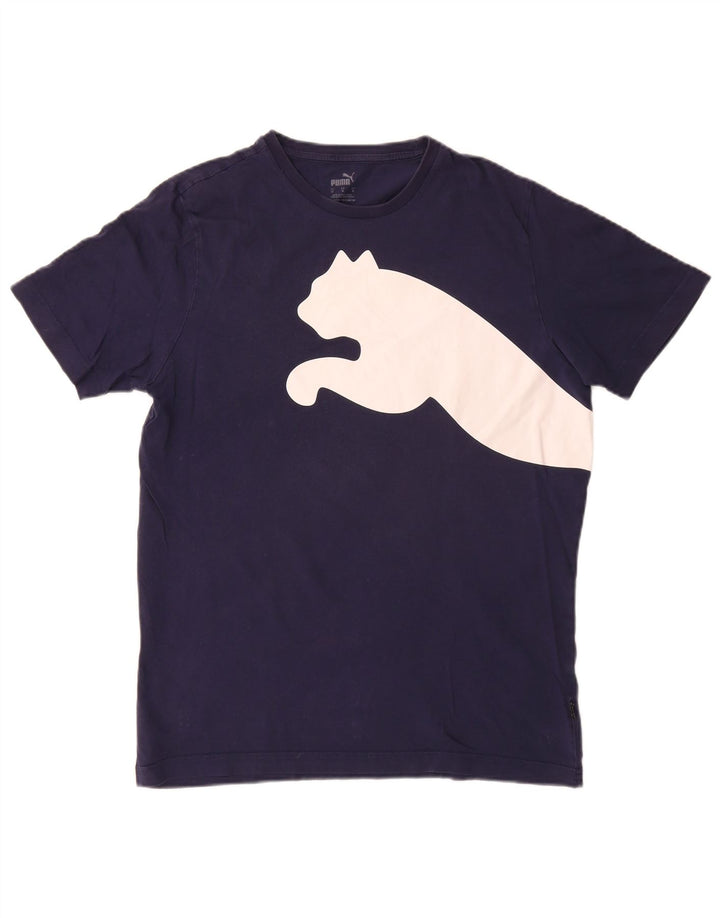 Puma T-Shirt Graphic Homme Bleu Marine Moyen