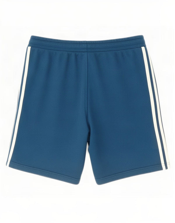 Adidas Mens Sport Shorts Small Blue Cotton