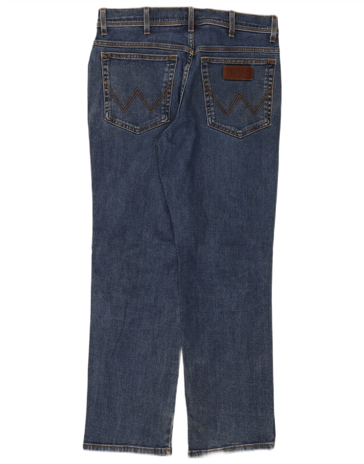 WRANGLER Jean Droit Texas Homme W34 L30 Bleu Coton