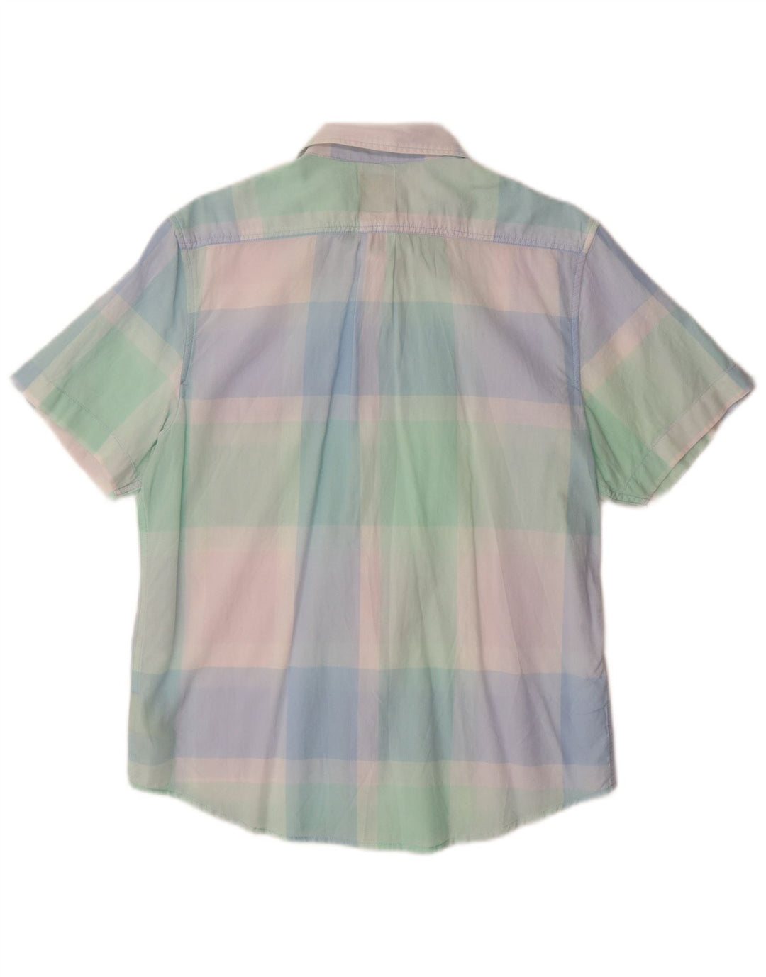 LEE Chemise à Manches Courtes Homme Coupe Regular Coton à Carreaux Multicolore Moyen