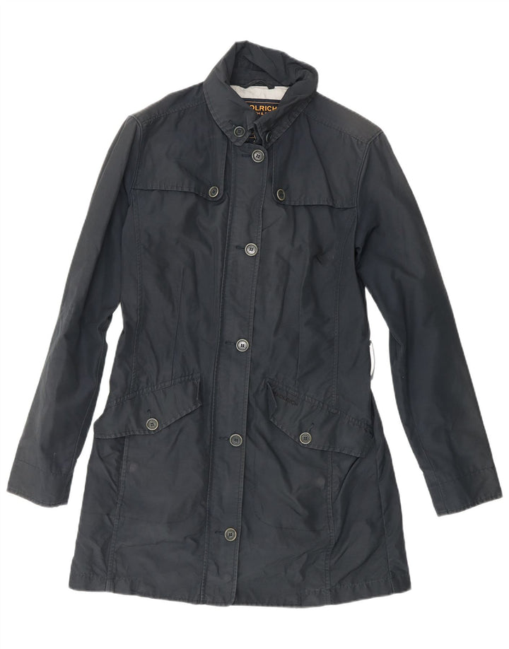 WOOLRICH Trench-coat pour femme UK 44 Noir moyen