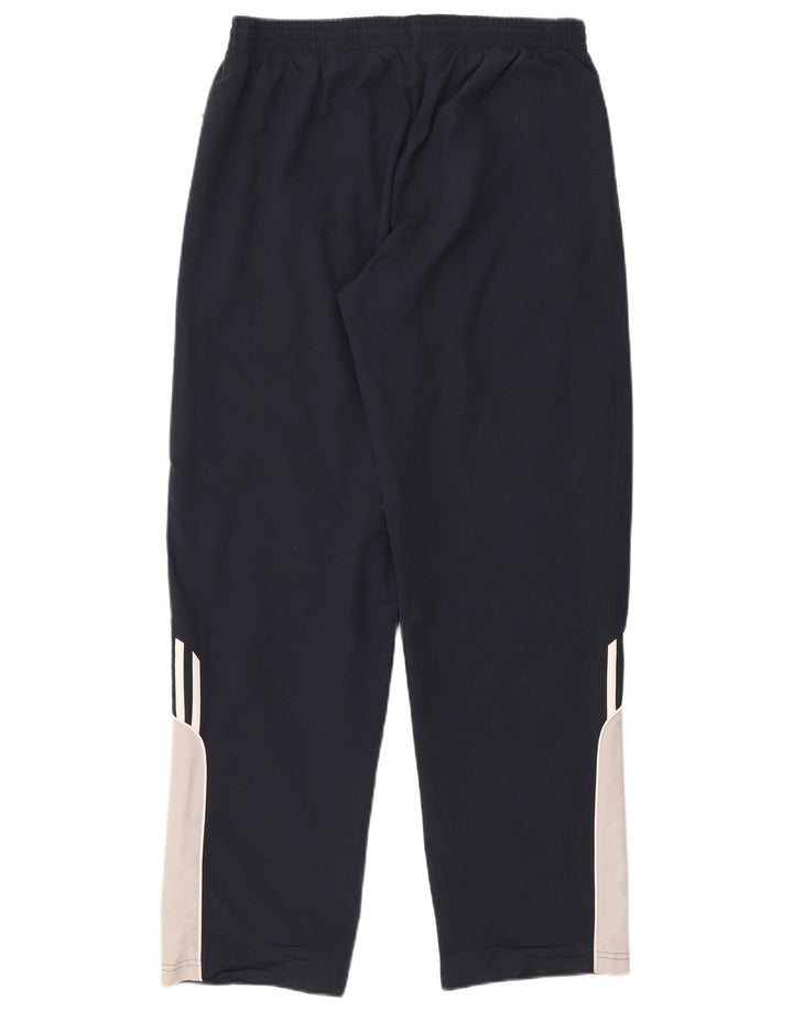 Adidas Pantalon de survêtement pour homme Large Bleu Marine Colorblock Polyester