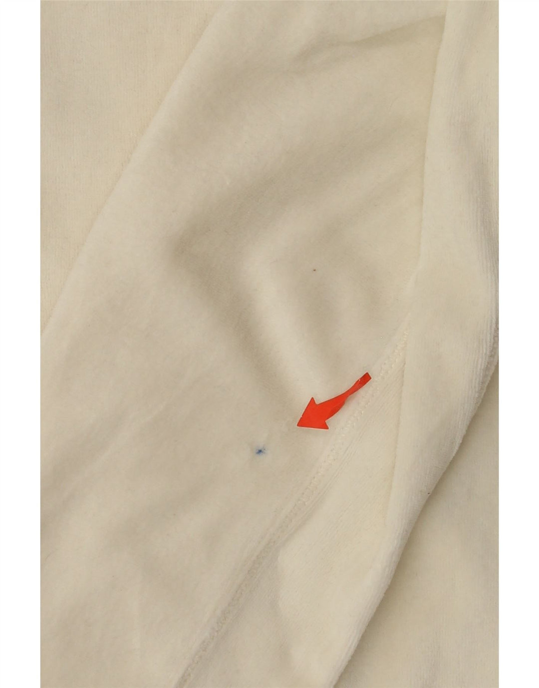 CHAMPION Veste de survêtement courte pour femme UK 10 Small Off White