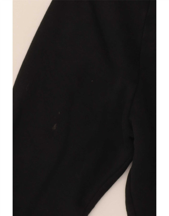 Nike Sweat-shirt pour femme UK 14 en coton noir moyen