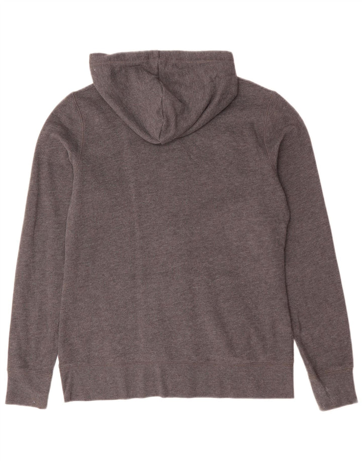 REEBOK Pull à capuche zippé pour homme Large Gris Coton