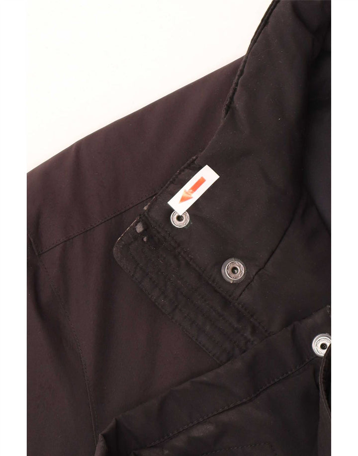 Adidas Manteau rembourré pour homme UK 38/40 Medium Noir Polyester