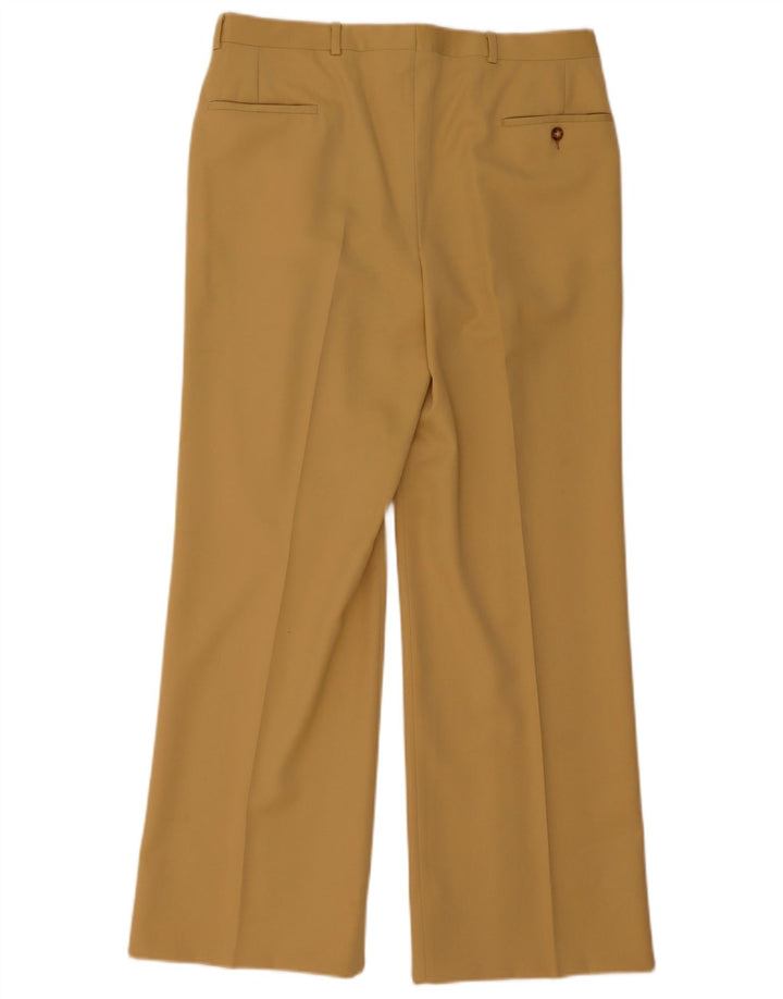 Costume 2 Pièces Vintage Homme Double Boutonnage Moyen W34 L31 Beige