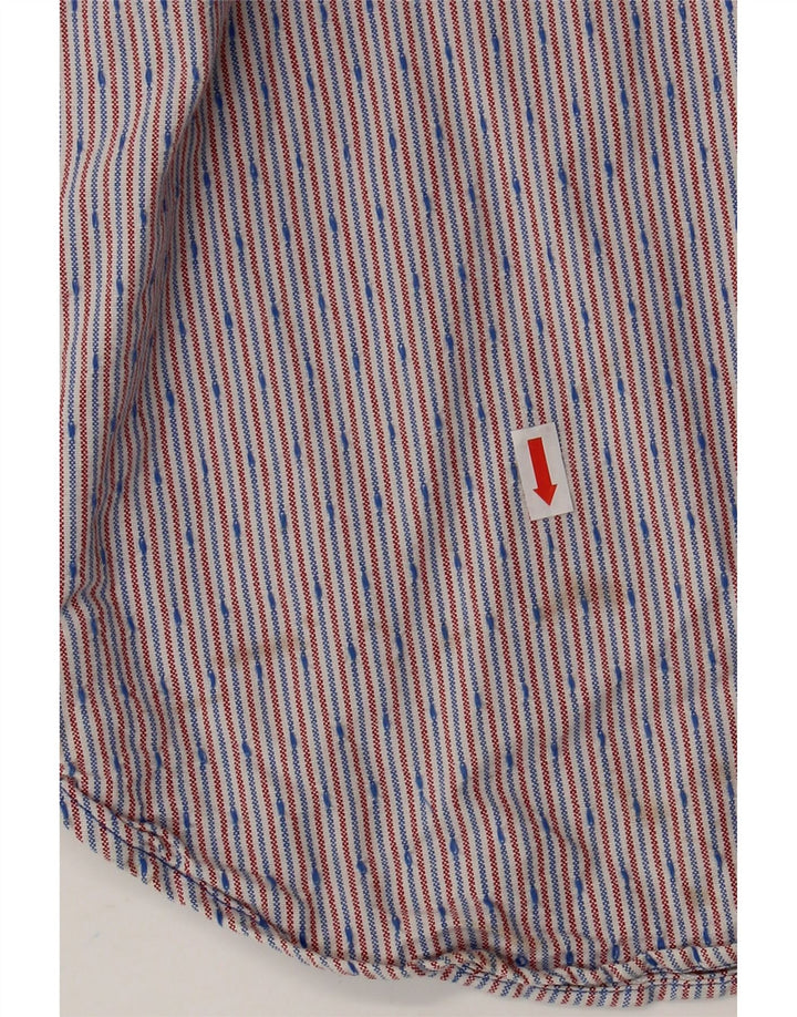 Chemise Regular Fit En Coton À Fines Rayures Multicolore Moyen Homme Boden