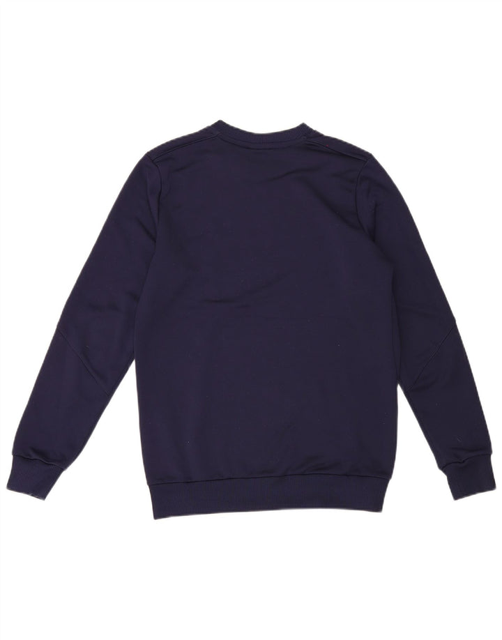 Umbro Sweat-shirt graphique pour garçon 13-14 ans XL Bleu marine Polyester