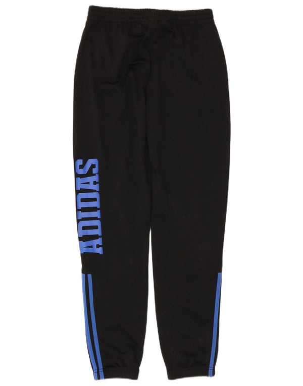 Adidas Pantalon de survêtement graphique pour garçon 13-14 ans Noir Polyester