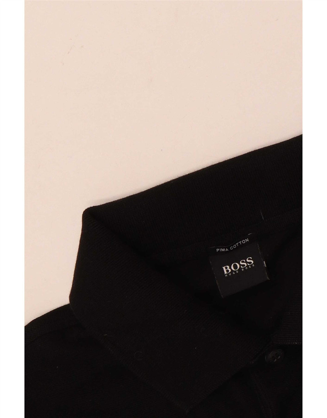 Hugo Boss Polo Homme Coton Noir Moyen