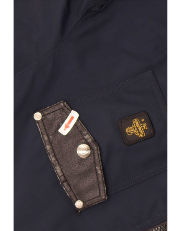 Refrigiwear Veste de Pluie Homme IT 48 Medium Bleu Marine Colorblock Nylon
