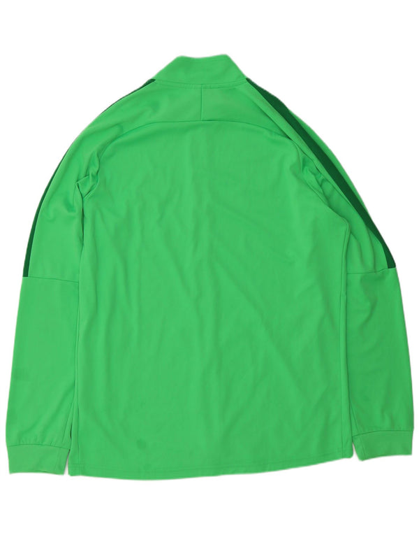 Nike Veste de survêtement graphique pour homme XL Vert Colorblock Polyester