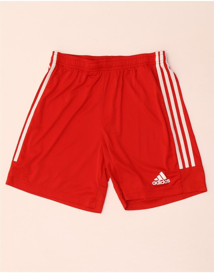 Adidas Short de Sport Aeroready Homme Rouge Moyen Polyester