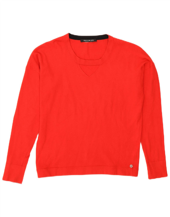 Penny Black Pull ras du cou pour femme UK 12 Rouge moyen