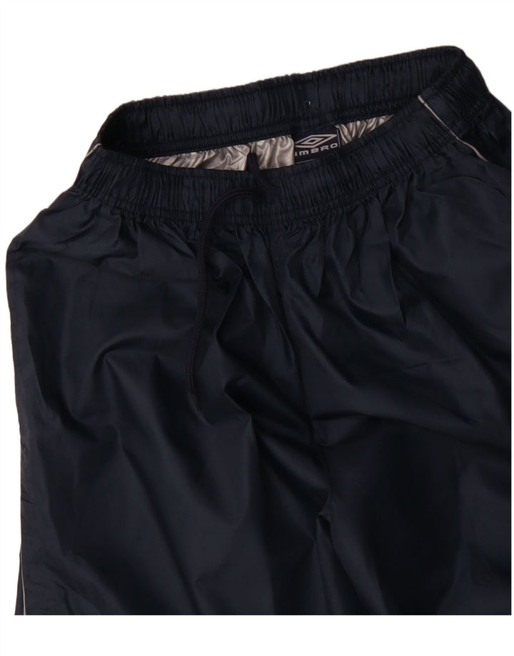 UMBRO Pantalon de Survêtement Graphique Homme Bleu Marine Moyen Nylon