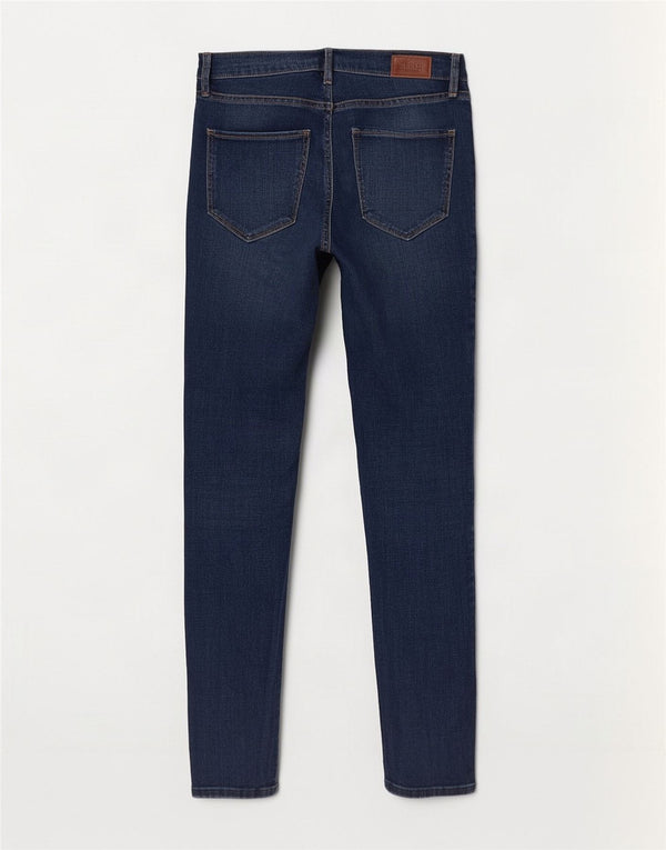 Hollister Jean super skinny taille haute pour femme US 3 Small W26 L28 Bleu