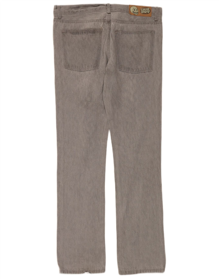 Cheap Monday Jean Droit Homme W33 L34 Gris Coton