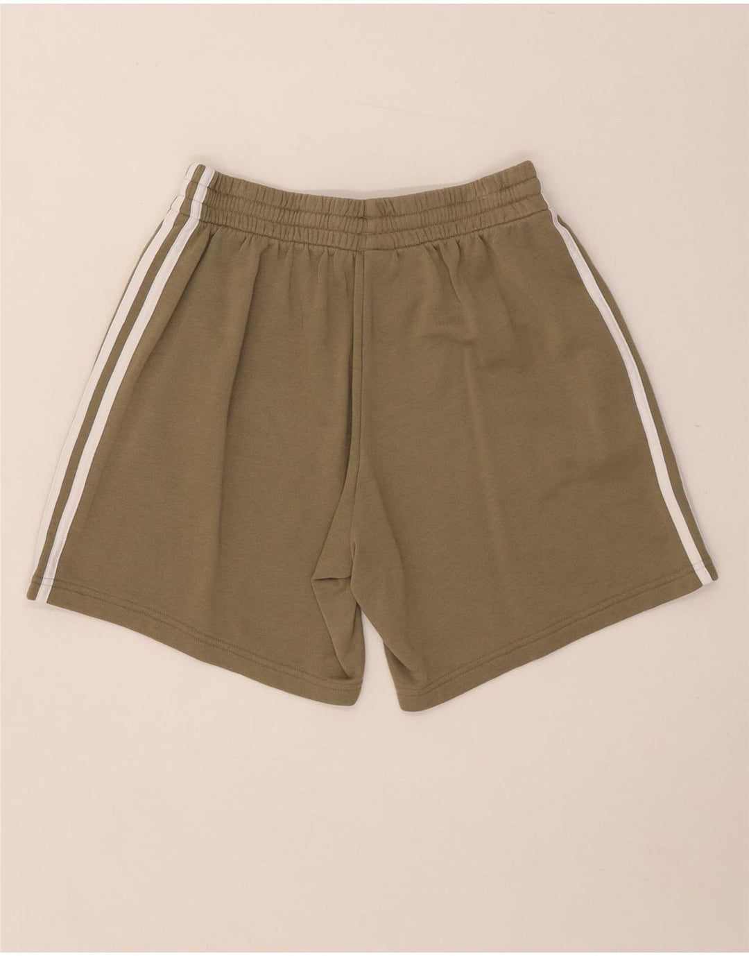 Adidas Short de sport pour homme en coton kaki moyen