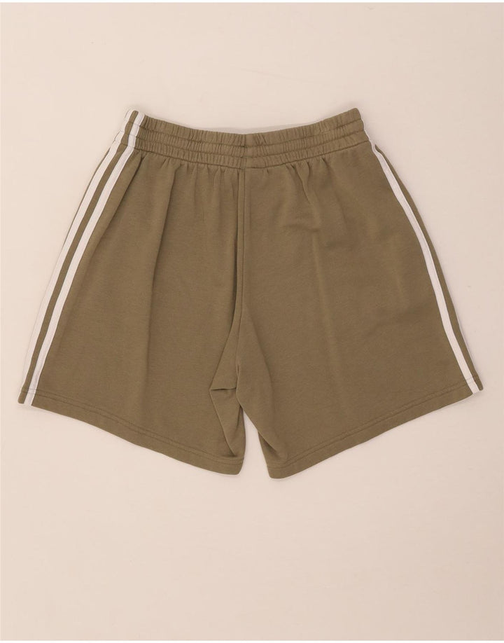Adidas Short de sport pour homme en coton kaki moyen