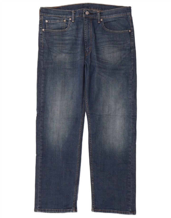 LEVI'S Jean Droit 505 Homme W36 L30 Bleu Coton