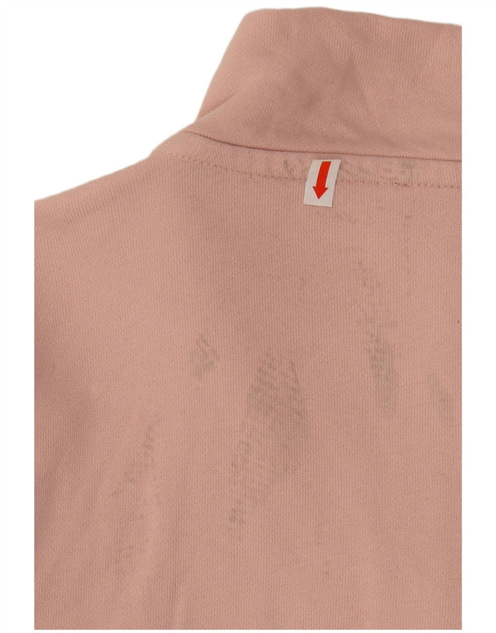 PHASE EIGHT Sweat-shirt surdimensionné à col zippé pour femme UK 12 Rose moyen