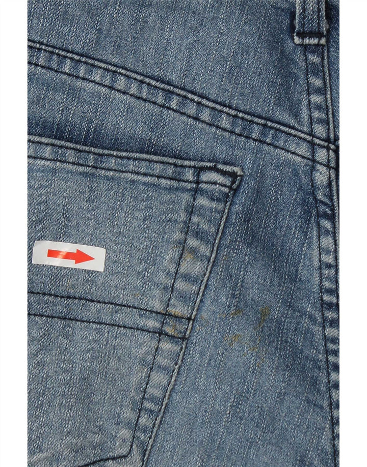 Trussardi Jean Droit W32 L30 Bleu Coton Homme