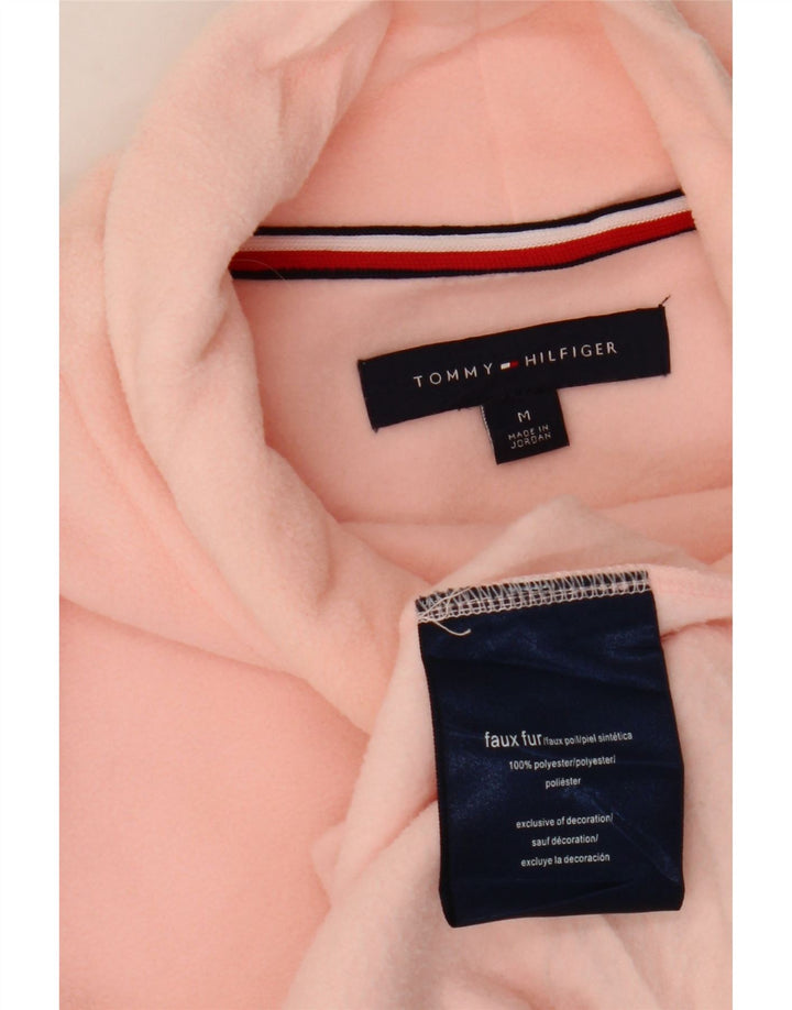 Tommy Hilfiger Pull polaire pour femme UK 14 Rose moyen Polyester