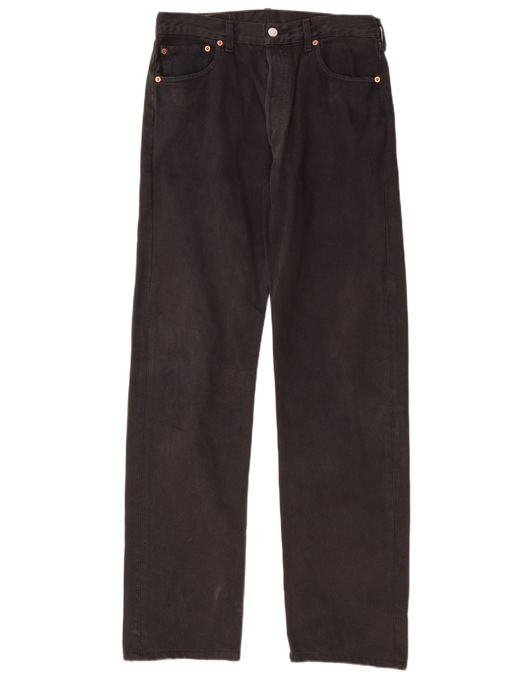 LEVI'S Jean Droit 501 Homme W34 L36 Coton Noir