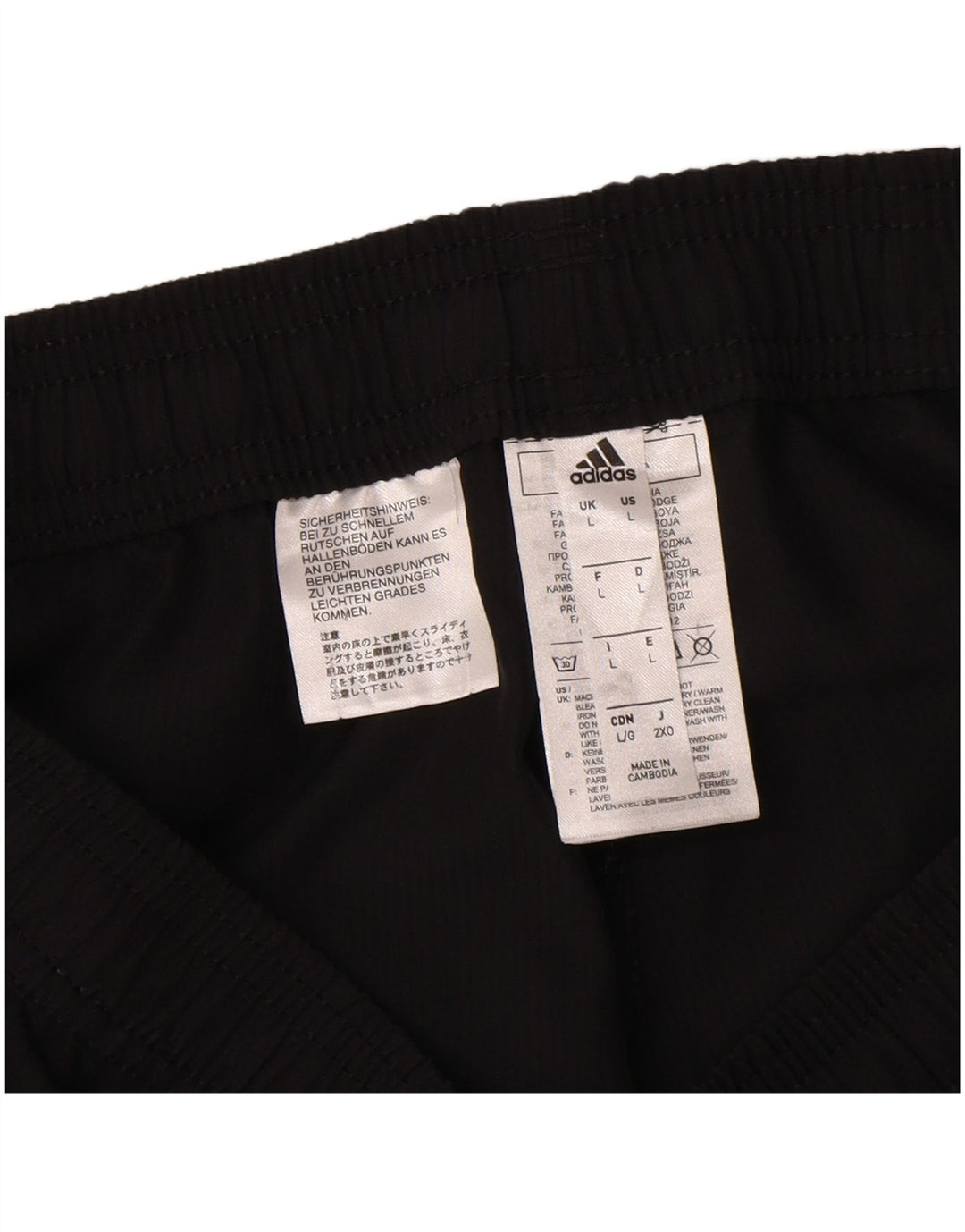 Adidas Pantalon de survêtement Aeroready pour homme Large Noir Polyester