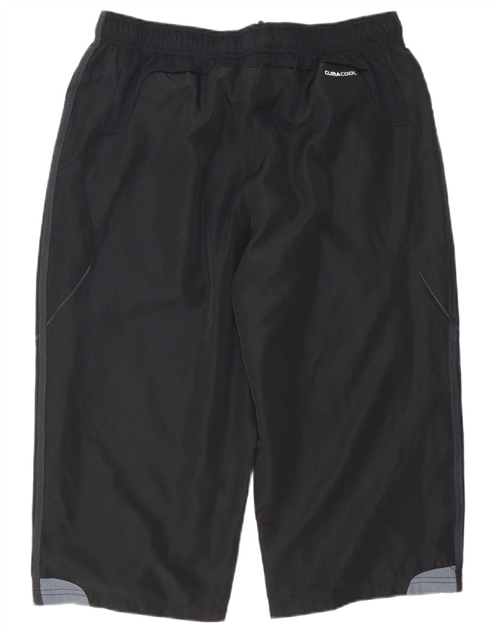 Adidas Pantalon de survêtement Climacool Capri pour homme Taille L Noir Colorblock