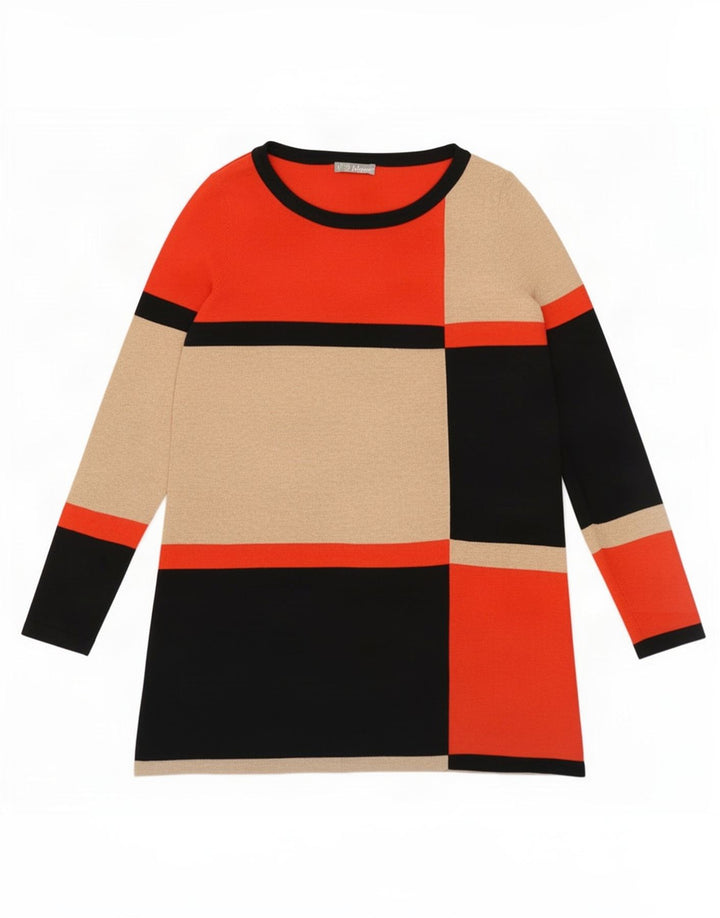 Marks & Spencer Pull ras du cou pour femme UK 14 Orange moyen