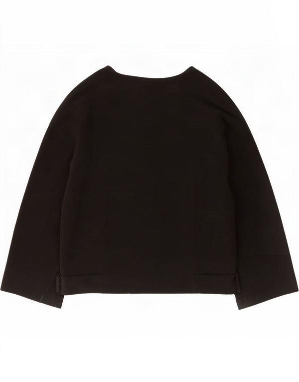 Zara Veste Blazer Femme UK 14 Medium Noir