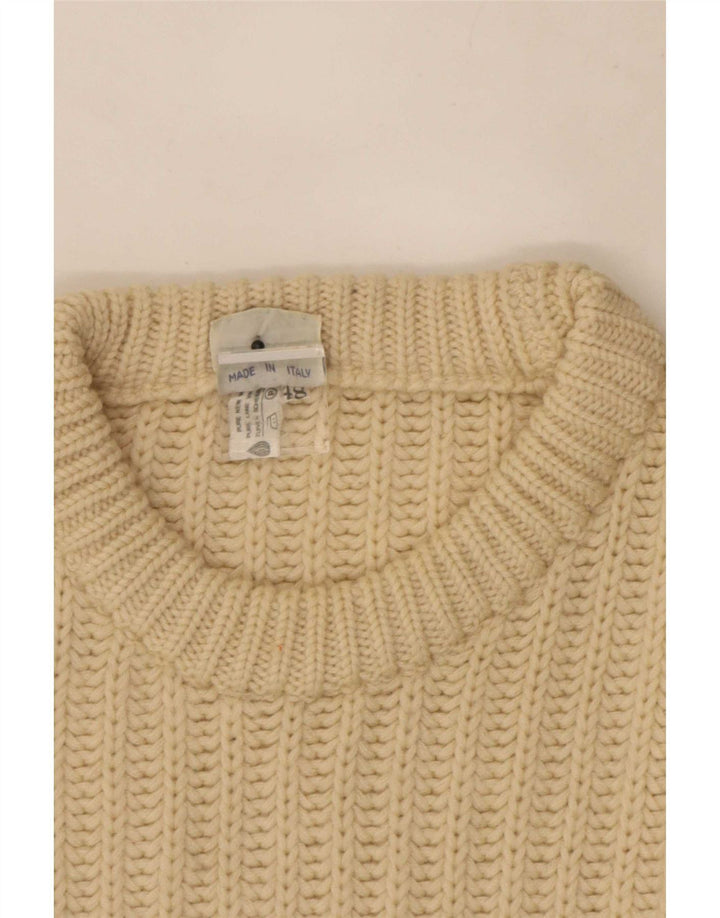 Ocean Star Pull à col rond pour homme IT 48 Beige moyen Colourblock
