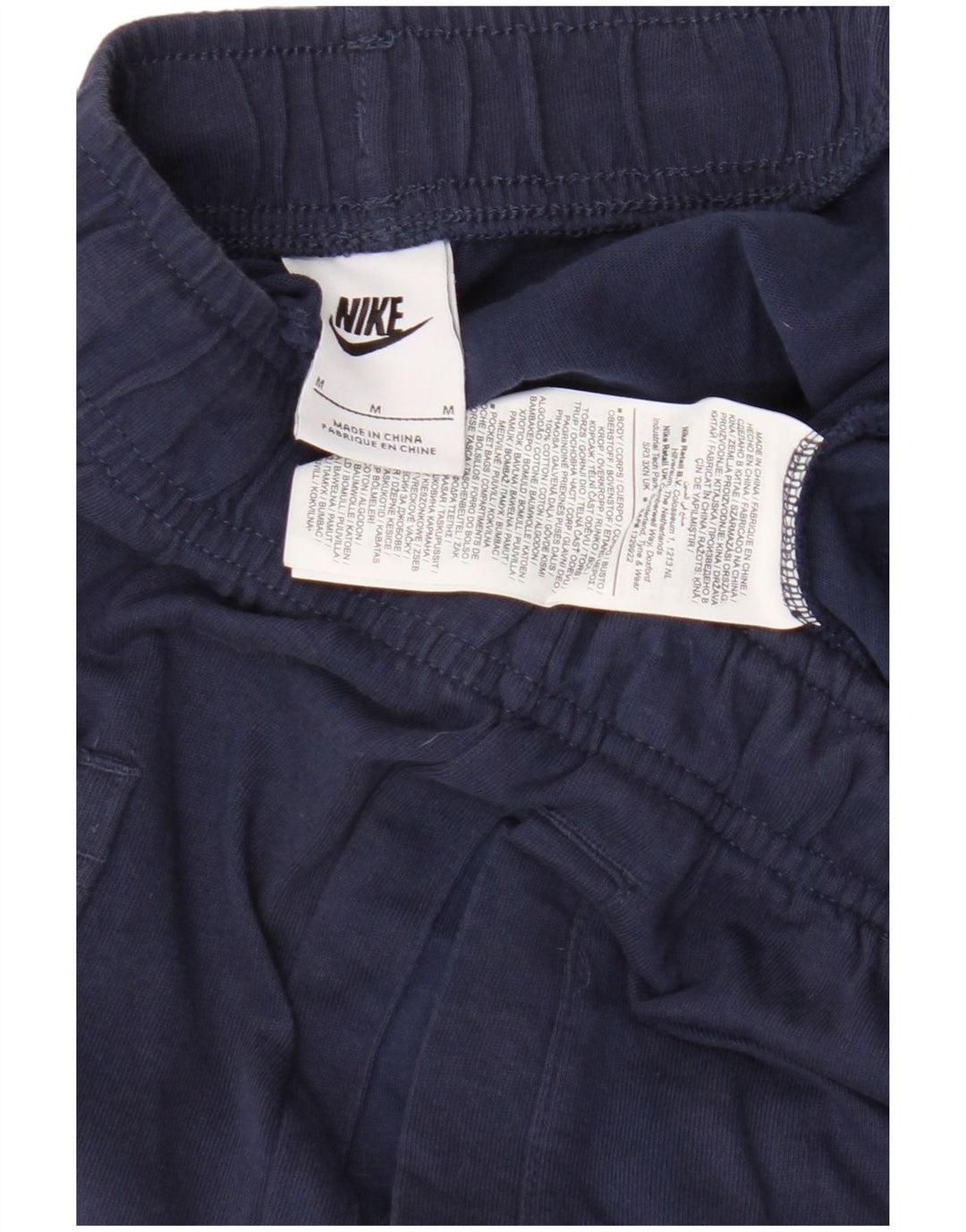 Puma Short de Sport Homme Bleu Marine Moyen Coton