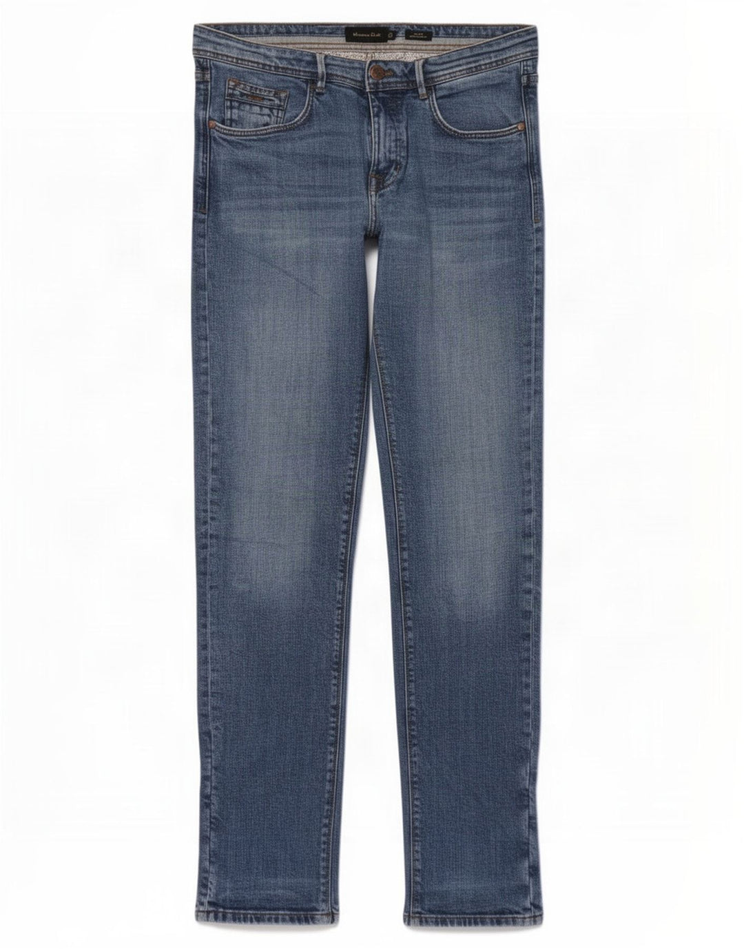 Massimo Dutti Jean slim pour homme EU 40 Medium W31 L32 Bleu